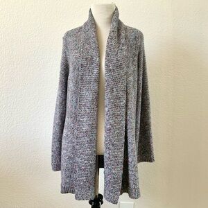 Chico's Multicolor Open Front Duster Cardigan